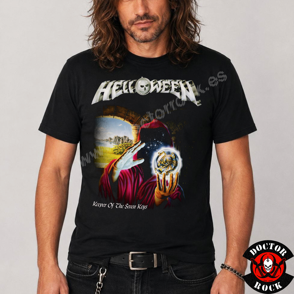 Camiseta Helloween Keeper of the Seven Keys