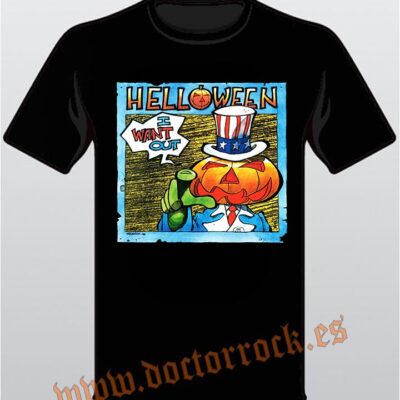 Camiseta Helloween I Want Out