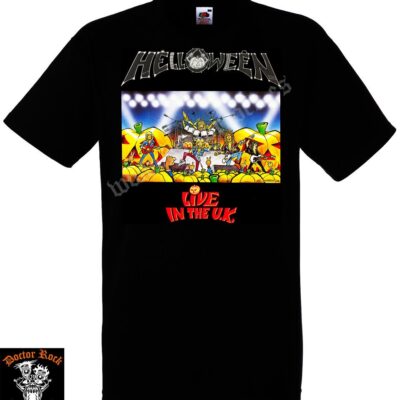 Camiseta Helloween Live In The UK
