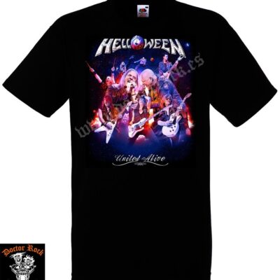 Camiseta Helloween United Alive