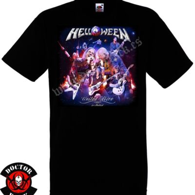 Camiseta Helloween United Alive In Madrid