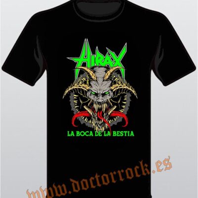 Camiseta Hirax La Boca De La Bestia