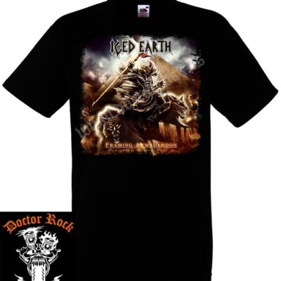 Camiseta Iced Earth Framing Armageddon