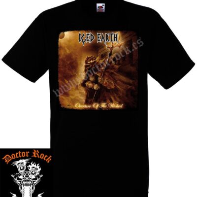 Camiseta Iced Earth Overture Of The Wicked