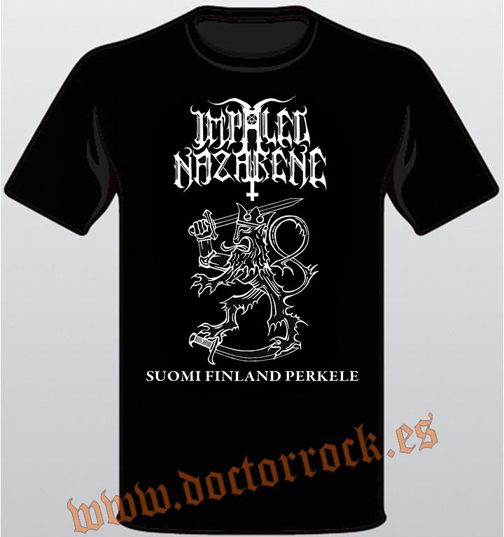 Camiseta Impaled Nazarene Suomi Finland Perkele