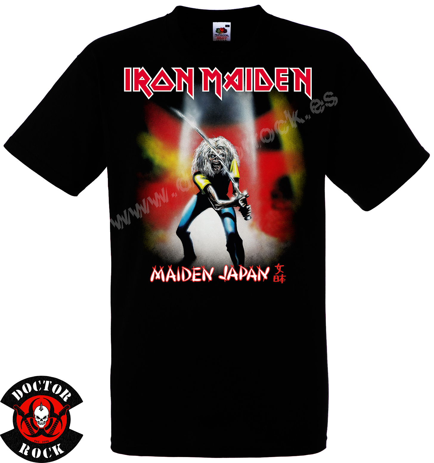 Camiseta Iron Maiden Maiden Japan - Imagen 2