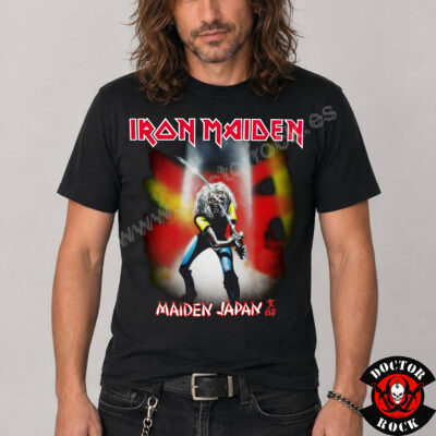 Camiseta Iron Maiden Maiden Japan