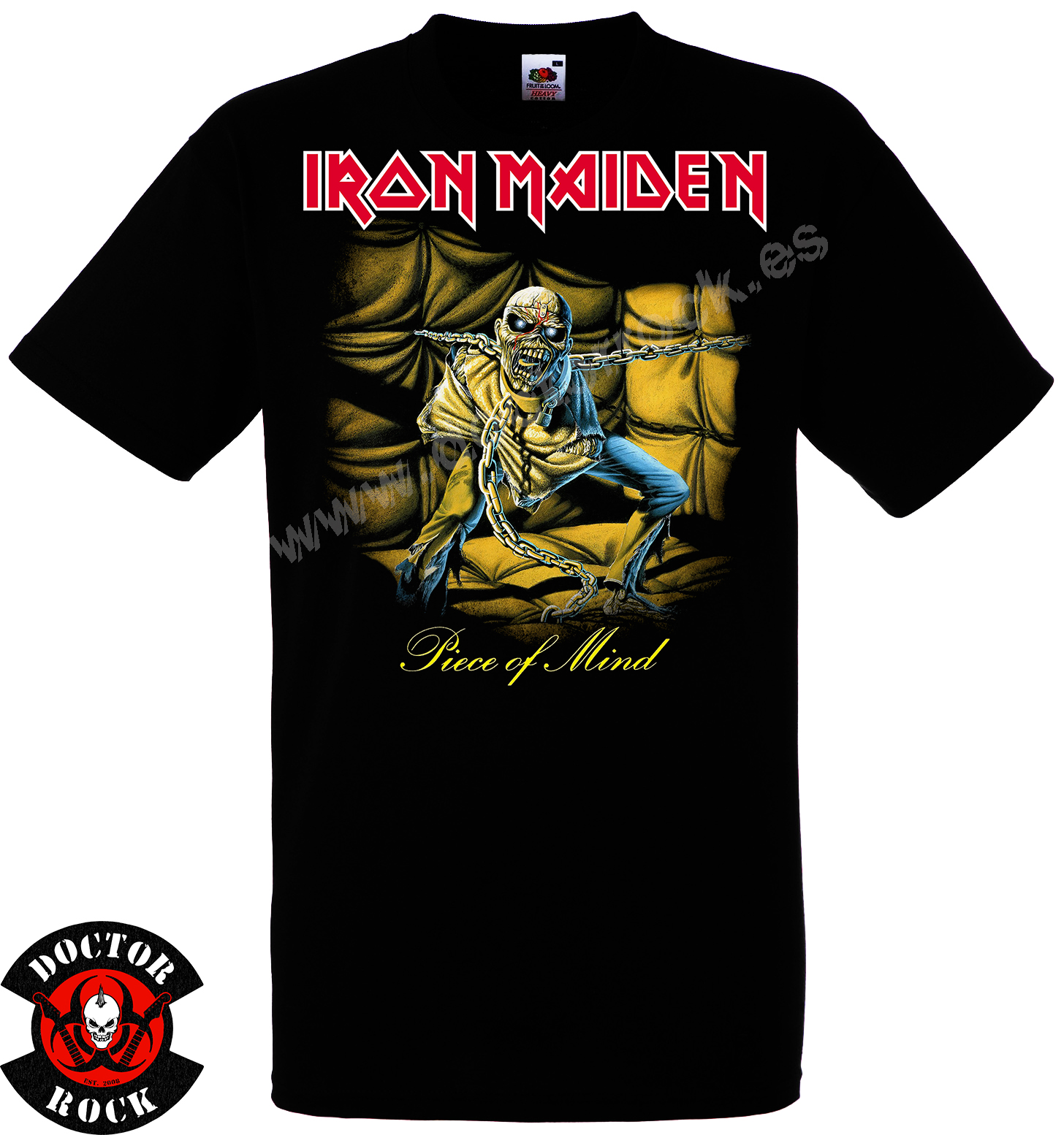 Camiseta Iron Maiden Piece Of Mind - Imagen 2