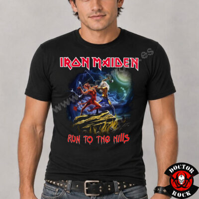 Camiseta Iron Maiden Run to the Hills