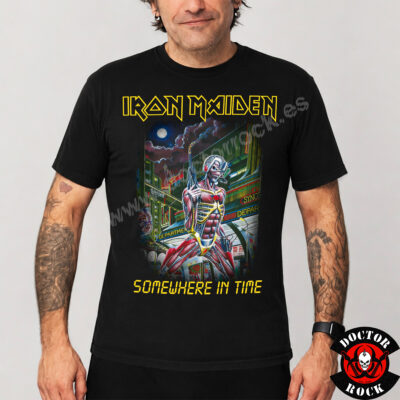 Camiseta Iron Maiden Somewhere In Time