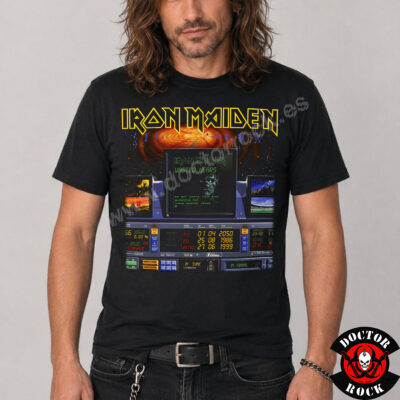 Camiseta Iron Maiden Wasted Years