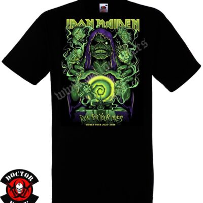 Camiseta Iron Maiden 2025-2026 World Tour