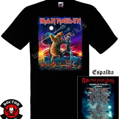Camiseta Iron Maiden 2025 Madrid Event