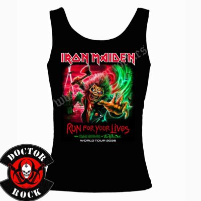 Camiseta Iron Maiden 2026 Tour Tirantes