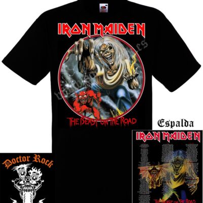 Camiseta Iron Maiden 82 Tour