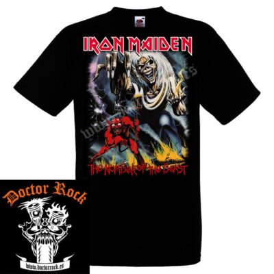 Camiseta Iron Maiden # Of The Beast