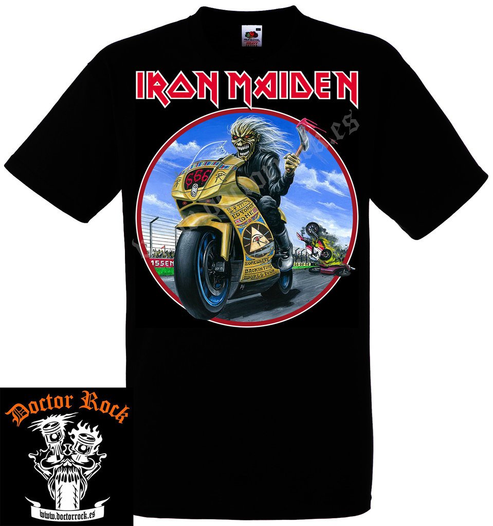Camiseta Iron Maiden Assen