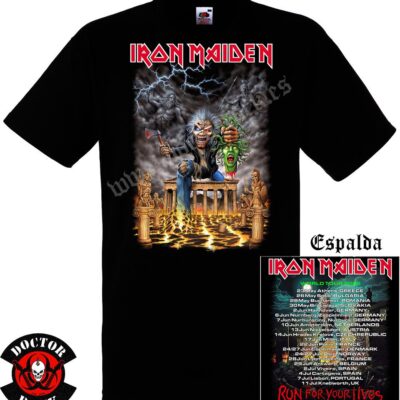 Camiseta Iron Maiden 2026 Athens