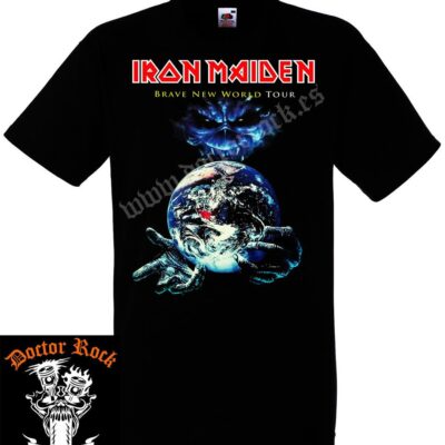 Camiseta Iron Maiden Brave New World Tour