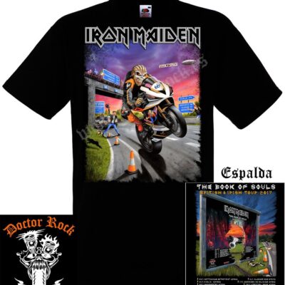 Camiseta Iron Maiden British & Irish Tour 2017