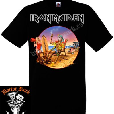 Camiseta Iron Maiden California Event