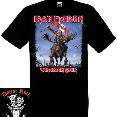 Camiseta Iron Maiden Canadian Tour