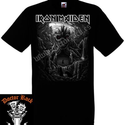 Camiseta Iron Maiden Carved In Stone