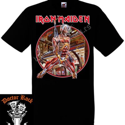 Camiseta Iron Maiden Cyborg Eddie