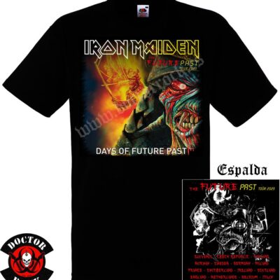 Camiseta Iron Maiden Days Of Future Past 2023