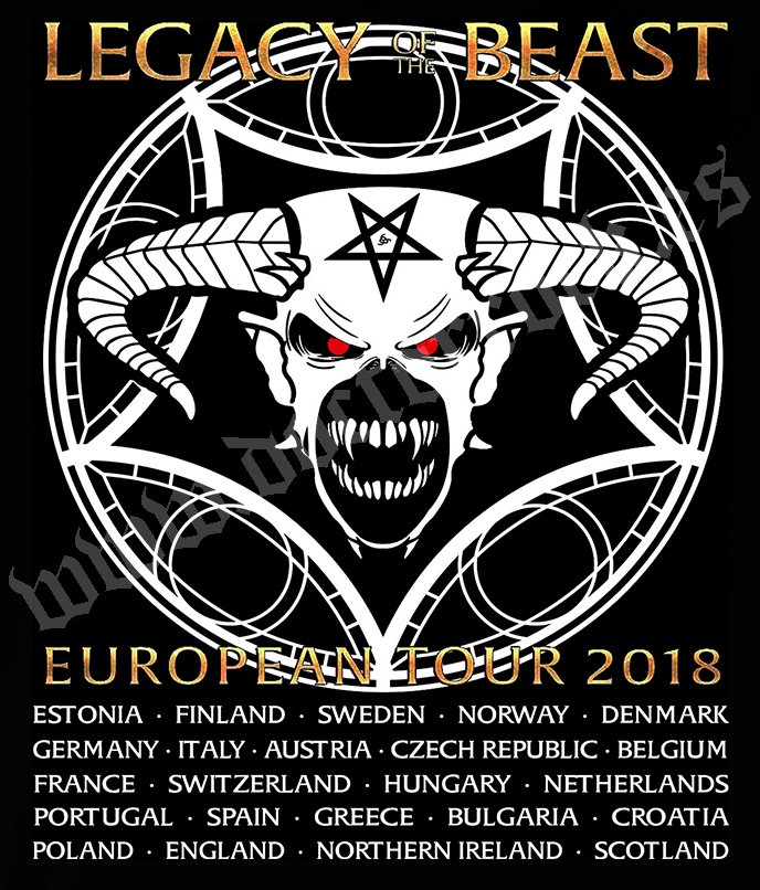 Camiseta Iron Maiden Paris 2018 - Imagen 2