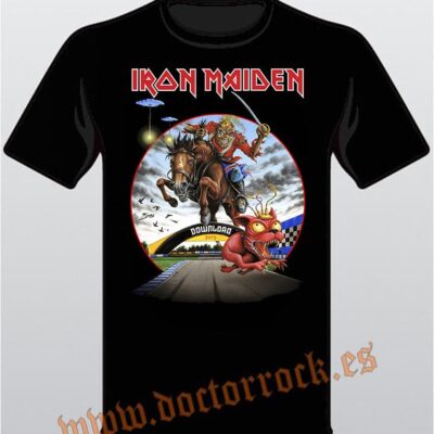 Camiseta Iron Maiden Download 2013