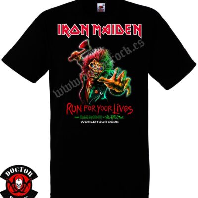Camiseta Iron Maiden 2026 Eddie Axe
