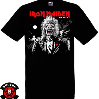 Camiseta Iron Maiden Est 1975