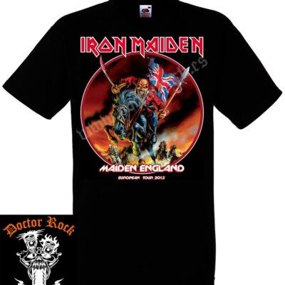 Camiseta Iron Maiden European Tour 2013