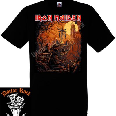 Camiseta Iron Maiden Hallowed Be Thy Name