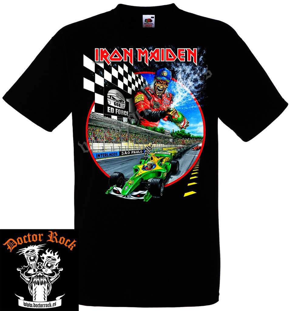 Camiseta Iron Maiden Interlagos