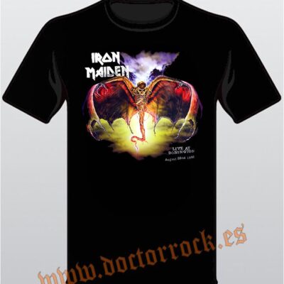 Camiseta Iron Maiden Live at Donington