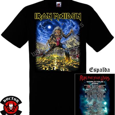Camiseta Iron Maiden London 2025