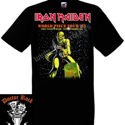 Camiseta Iron Maiden Lyon 83