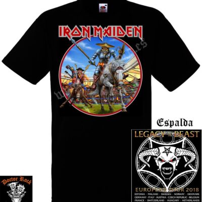 Camiseta Iron Maiden Madrid Event 2018
