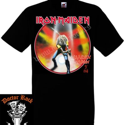Camiseta Iron Maiden Maiden Japan