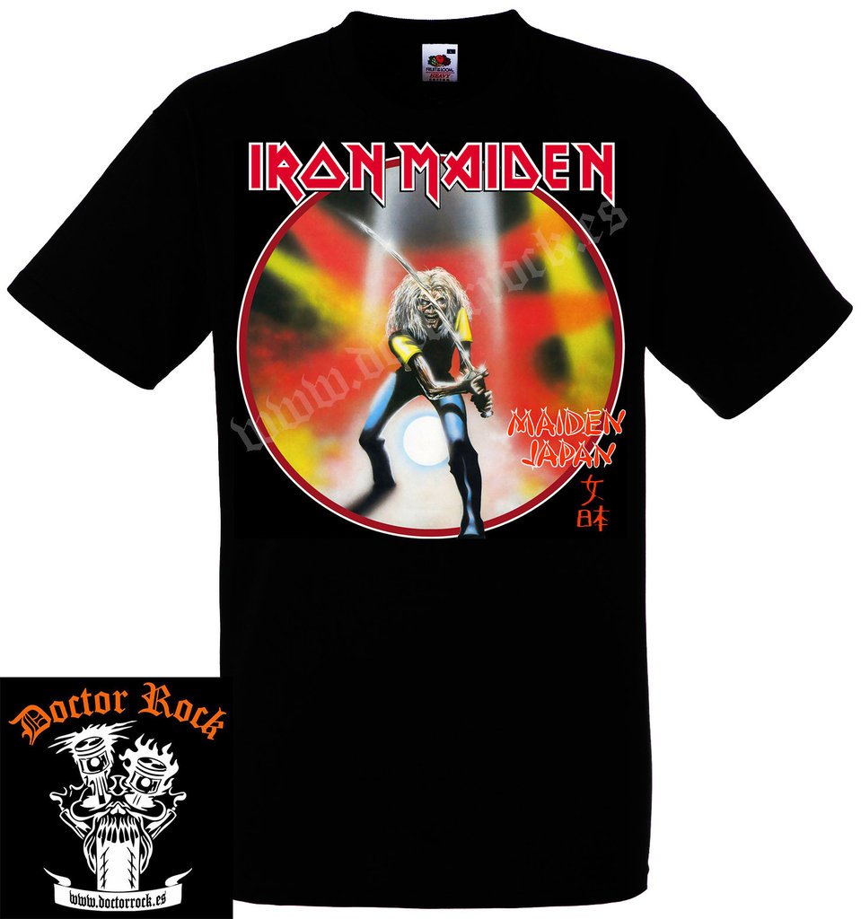 Camiseta Iron Maiden Maiden Japan