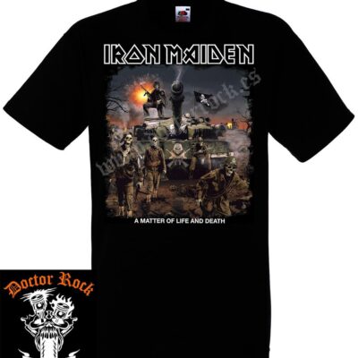 Camiseta Iron Maiden A Matter of Life and Death
