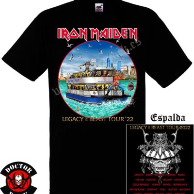 Camiseta Iron Maiden New York Event 2022
