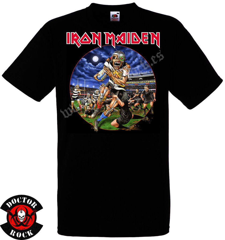 Camiseta Iron Maiden New Zealand Rugby 2024