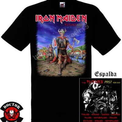 Camiseta Iron Maiden Nordik Tour 2023