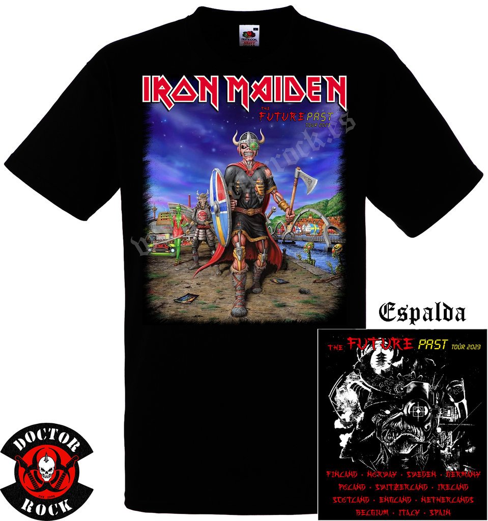 Camiseta Iron Maiden Nordik Tour 2023
