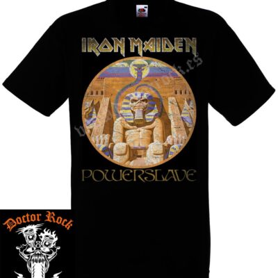 Camiseta Iron Maiden Powerslave Vintage