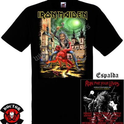Camiseta Iron Maiden 2025 Prague