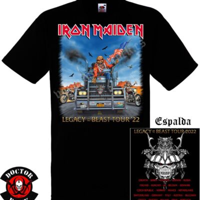 Camiseta Iron Maiden Road Rage